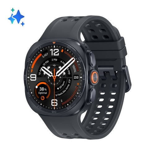 Samsung Galaxy Watch Ultra2 1.5" AMOLED 47 mm Digital 498 x 498 pixels Touchscreen 4G Gray Wi-Fi GPS (satellite)